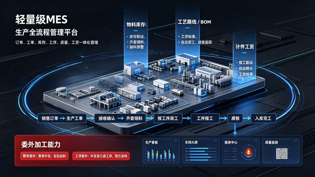 酉脑MES 系统整体介绍